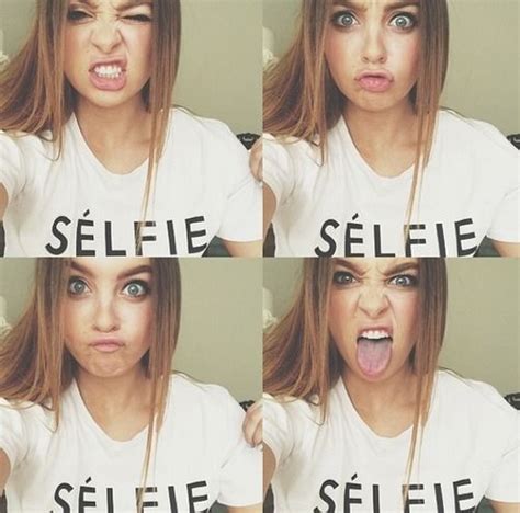 girl poses for selfie|cute facial expressions for selfies.